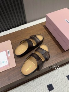 2026.04.17 Super Perfect MiuMiu Women Slippers sz35-40 533