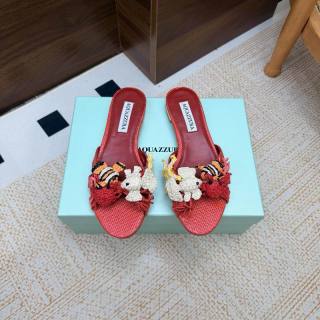 2026.09.28 Super Perfect Aquazzura Women Slippers sz35-39 056