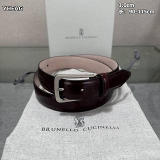 2025.06.16 Original Quality Brunello Cucinelli Belt 30mmX90-115cm 036