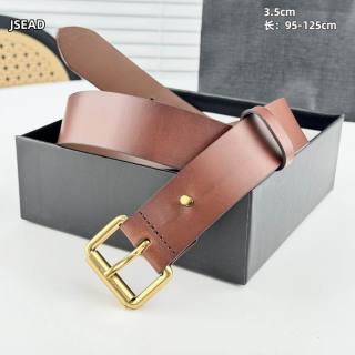2025.09.01 Original Quality YSL Belt 35mmX95-125cm 120
