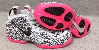 Authentic Nike air foamposite pro Elephant Print