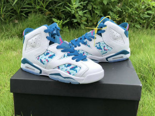 Authentic Air Jordan 6 GS “Green Abyss”