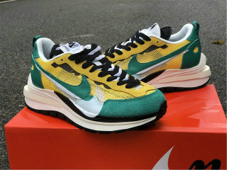 Authentic Sacai x Nike LDWaffle Green/Yellow (women)