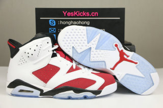 Authentic Air Jordan 6 “Carmine”