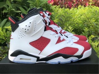 Authentic Air Jordan 6 GS “Carmine” 2021