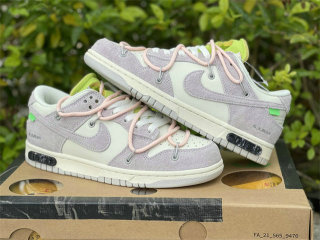 Authentic Off-White x Nike Dunk Low “12 to 50”