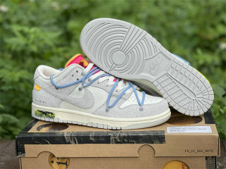 Authentic Off-White x Nike Dunk Low “35 to 50”