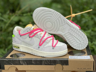 Authentic Off-White x Nike Dunk Low “17 to 50”