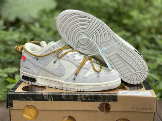 Authentic Off-White x Nike Dunk Low “37 to 50”