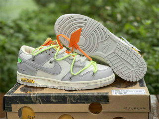 Authentic Off-White x Nike Dunk Low “48 to 50”