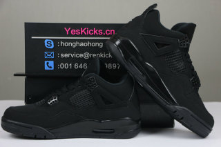 Authentic Air Jordan 4 GS Black Cat 2020