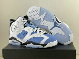 Authentic Air Jordan 6 GS “UNC”