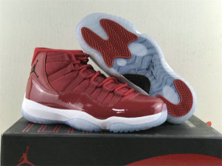 Authentic Air Jordan 11 Red