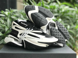 BALMAIN Sneaker Black/White