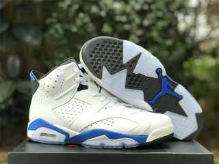 Authentic Air Jordan 6 Sport Blue
