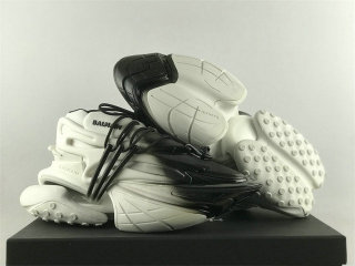 BALMAIN Sneaker White/Black Gradient
