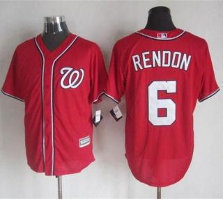 Washington Nationals #6 Anthony Rendon Red New Cool Base Stitched MLB Jersey