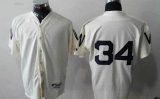 Washington Nationals #34 Bryce Harper Cream 1924 Turn Back The Clock Stitched MLB Jersey