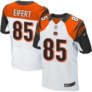 Nike Bengals -85 Tyler Eifert White Men's Stitched NFL Elite Jersey