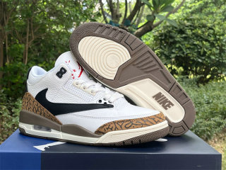 Authentic Travis Scott x Air Jordan 3 White/Mocka Brown