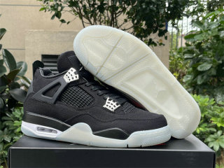 Perfect Air Jordan 4 GS Black/Silver