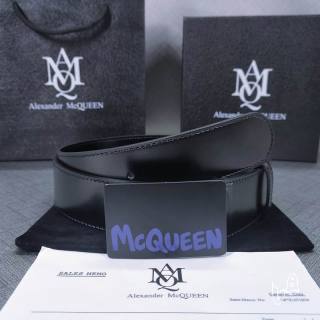 2023.7.31 Original Quality  McQueen belt 38mmX80-125cm 011