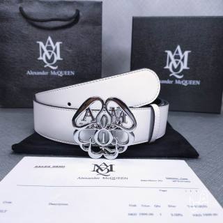 2023.7.31 Original Quality  McQueen belt 38mmX80-125cm 008