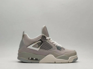 Perfect Air Jordan 4 GS Grey/Silver