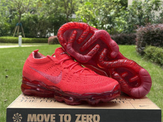 Authentic Nike Air Vapormax 2023 Flyknit Track Red