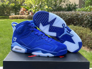Authentic Air Jordan 6 Royal blue