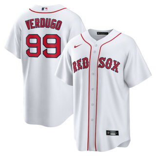 Men's Boston Red Sox Alex Verdugo Nike White Replica Player Jersey