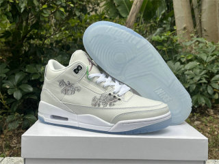 2023.12.18  Authentic Air Jordan 3 WMNS Creamy White/Blanc