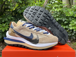 Authentic Sacai x Nike VaporWaffle Earthy Yellow/Blue