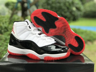 Authentic Air Jordan 11 Red/Black/White Have Size14