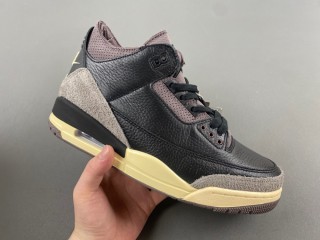 Authentic A Ma Maniere x Air Jordan 3 “Black”