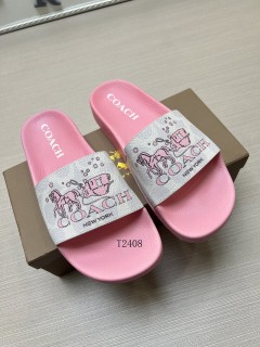 2024.08.15 Super Perfect Coach women slippers size35-42 016