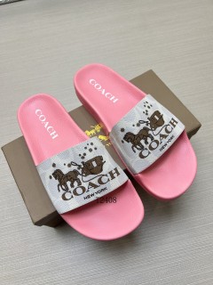 2024.08.15 Super Perfect Coach women slippers size35-42 014