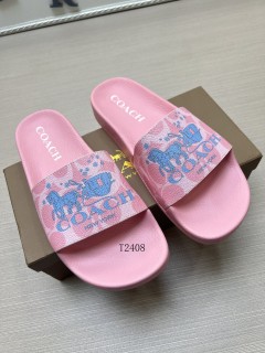 2024.08.15 Super Perfect Coach women slippers size35-42 015