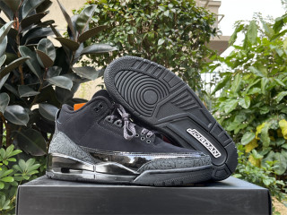 Authentic Air Jordan 3 GS Black Cat