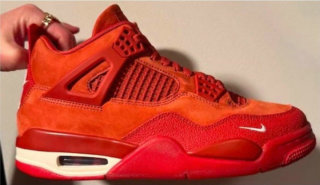 Authentic Air Jordan 4 Red