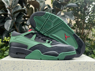 Authentic Air Jordan 4 RM Black/Green