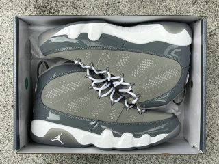 Authentic Air Jordan 9 Cool Grey