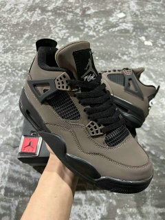 Perfect Air Jordan 4 Taupe Haze/Brick