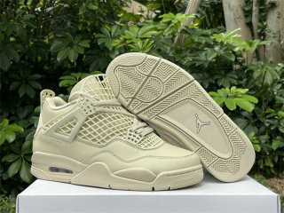 Authentic Air Jordan 4 GS “Rattan”