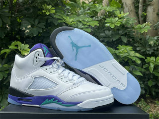 Authentic Air Jordan 5 GS “Grape ”