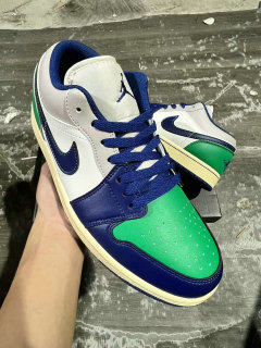 Authentic Air Jordan 1 Low GS “Seahawks”