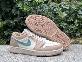 Authentic Air Jordan 1 Low “Light Orewood Brown/Hemp”