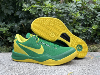 Authentic Nike Kobe 8 “Oregon Ducks” PE Pack Yellow/Green