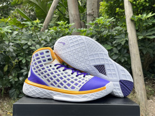 Authentic Nike Kobe 3 Protro White/Purple/Yellow