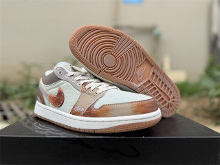 Authentic Air Jordan 1 Low GS Multi-Color